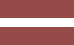 flaga Łotwa